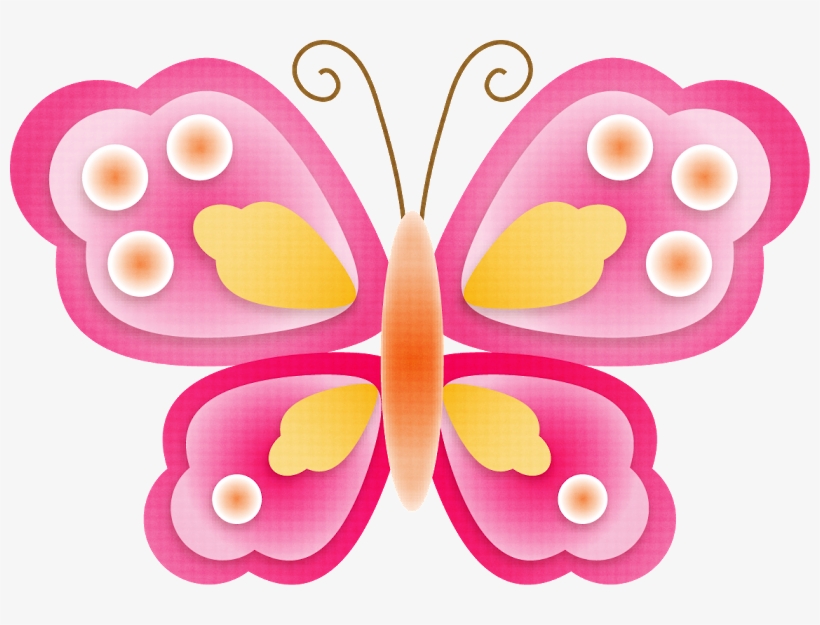 Bellas Imágenes Ideales Para Educación Y Manualidades - Butterfly, transparent png #1166330