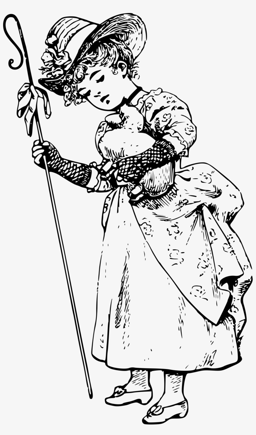 This Free Icons Png Design Of Girl Shepherd, transparent png #1166739