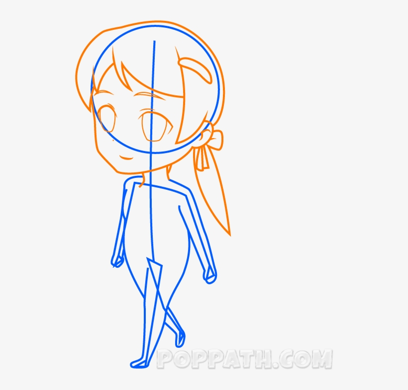 Drawn Bow Tie Girl Drawing - Drawing, transparent png #1166896