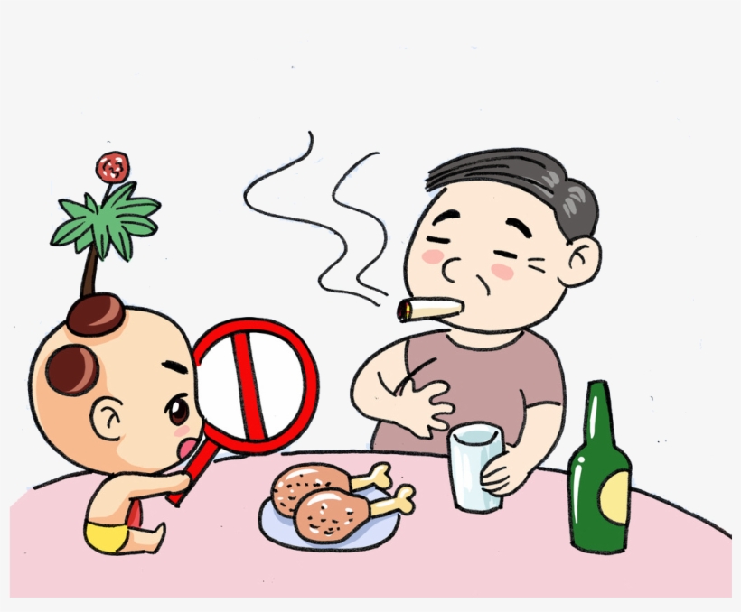 Vector Freeuse Comics Cartoon No Cartoons Transprent - Drawing On No Smoking, transparent png #1167913