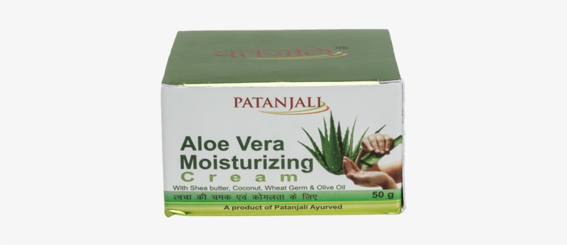 Aloevera Moisturizing Cream - Patanjali Aloe Vera Cream, transparent png #1167940