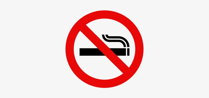 No Smoking Icon - 40 Speed Limit Png, transparent png #1167985