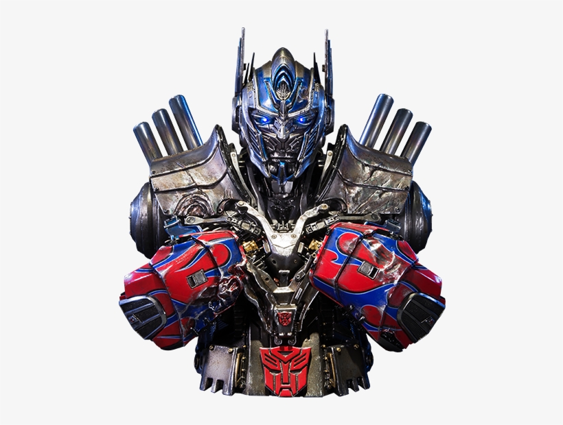 Optimus Prime Damaged Version Bust - Optimus Prime Transformers 5 Png, transparent png #1168097