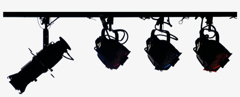 Cine - Stage Lights Clip Art, transparent png #1168222