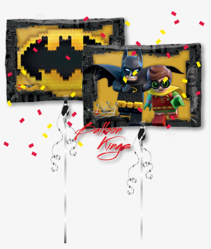 Lego Batman - 18" Lego Batman Balloon - Mylar Balloons Foil, transparent png #1168609