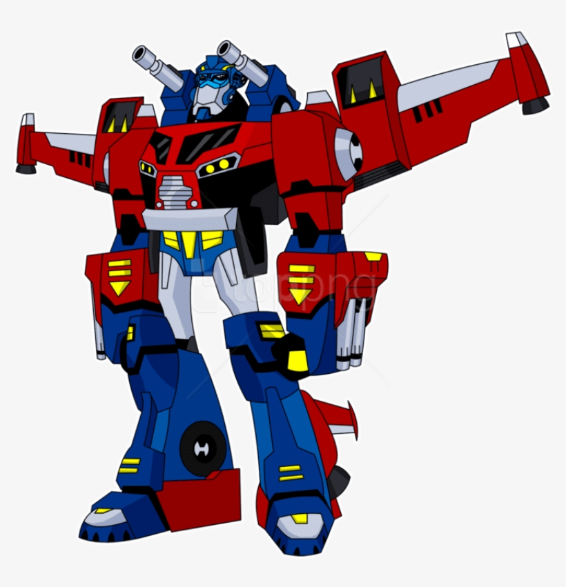 Transformers Clipart Optimus Prime Pencil And In Color - Transformers Animated Optimus Prime Super Mode, transparent png #1168724