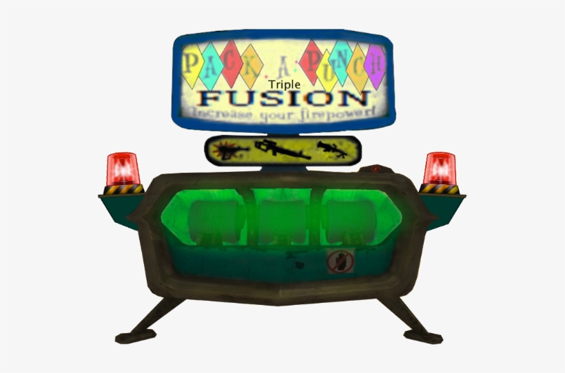 Pack A Punch Triple Fusion - All Pack A Punch Machines, transparent png #1169277