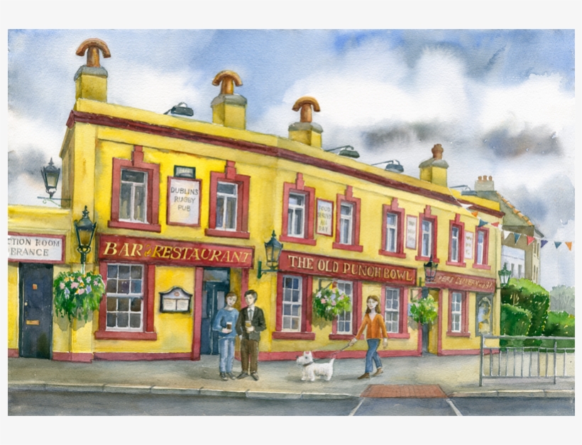 The Old Punchbowl Pub - The Old Punch Bowl, transparent png #1169388
