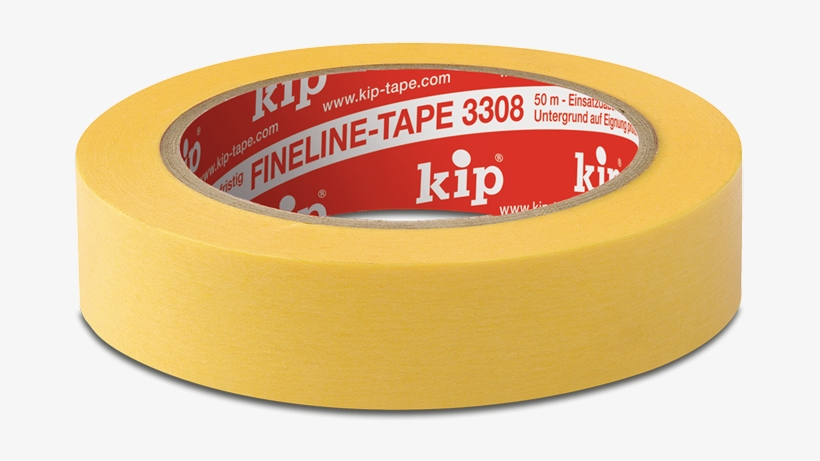Kip Tape 3308 Fineline-tape Washi - Kip Klebeband, transparent png #1169435