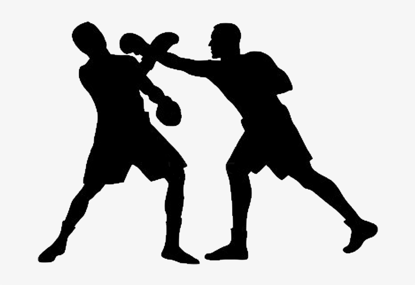 Muay Thai Silhouette At Getdrawings - Boxing Clipart, transparent png #1169527