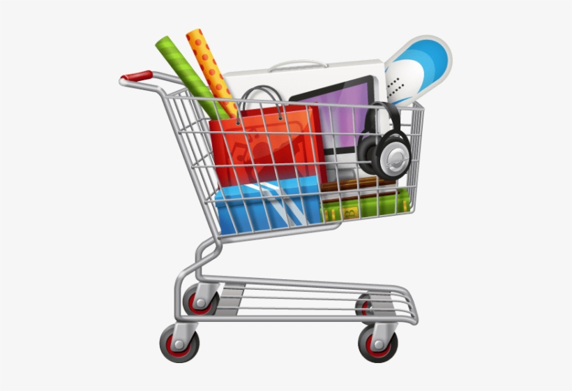 Free Png Shopping Cart Png Images Transparent - Full Shopping Cart Png, transparent png #1169531