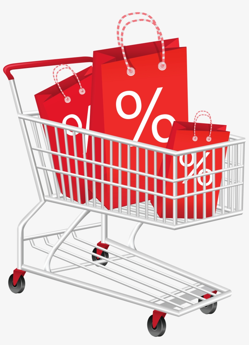 Shopping Trolley Full Png, transparent png #1169689
