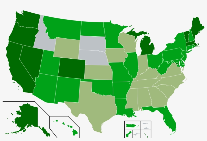 Medical Marijuana States, transparent png #1169759