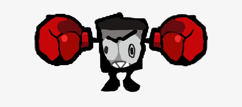 Nixel Boxer 2d - Cartoon, transparent png #1169763