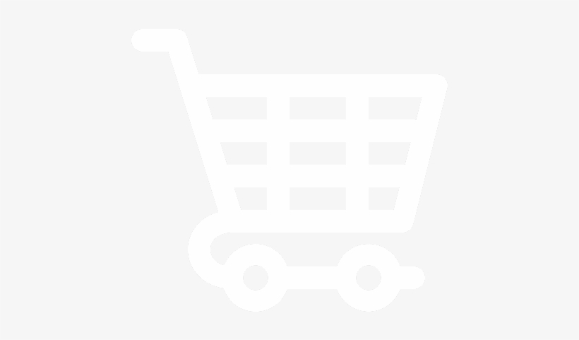 Shopping Cart Png - White Shopping Cart Png, transparent png #1169790