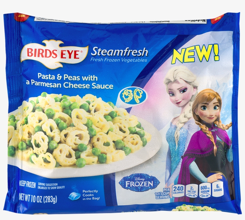 Birds Eye® Steamfresh® Disney Frozen Pasta & Peas With - Birds Eye Steamfresh Pasta & Broccoli, transparent png #1169936