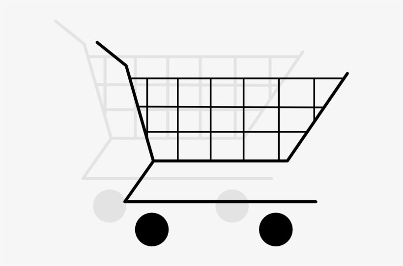 Cart Clipart Shopping Basket - Shopping Cart, transparent png #1170074