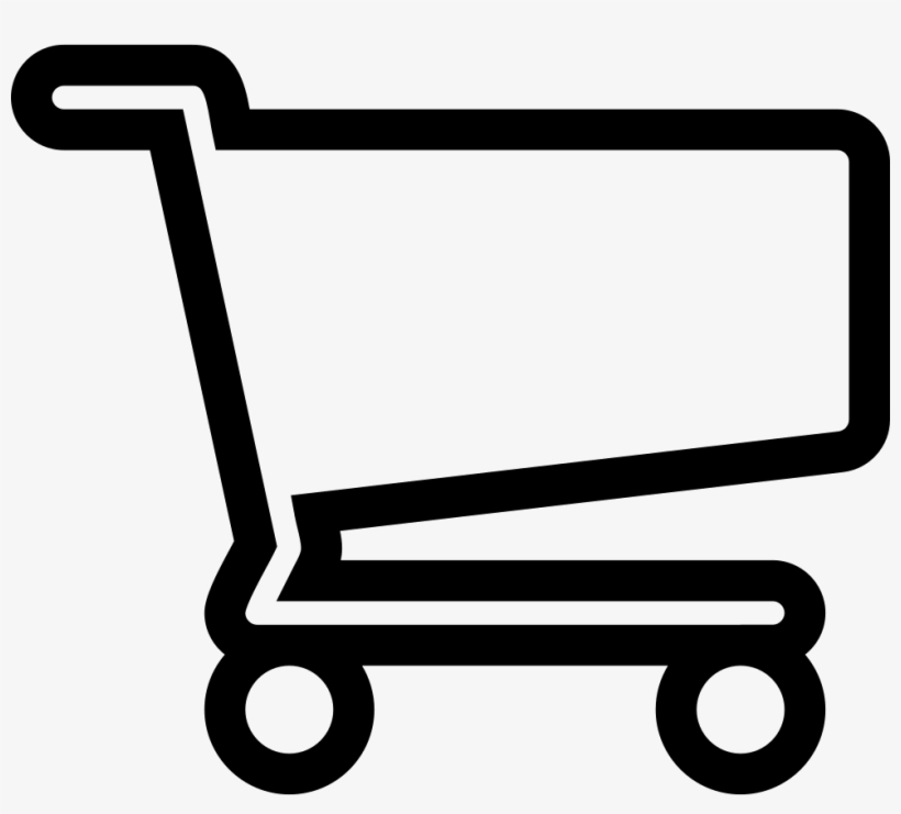 Cart Icon Png Banner Library Library - Shopping Cart White Icon Png, transparent png #1170116