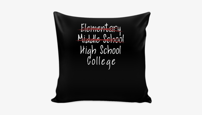 Middle School Graduation Pillow Cover Graduate Grad - Badass Quotes By Pink, transparent png #1170439