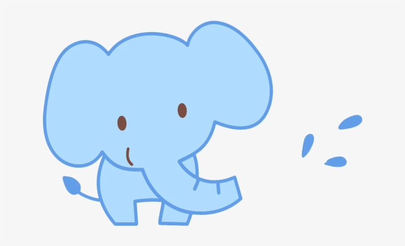 19 Cute Baby Elephant Image Library Stock Huge Freebie - Cute Baby Elephant Cartoon, transparent png #1170758