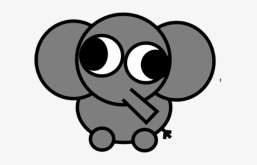 Cute Elephant Clip Art, transparent png #1170942
