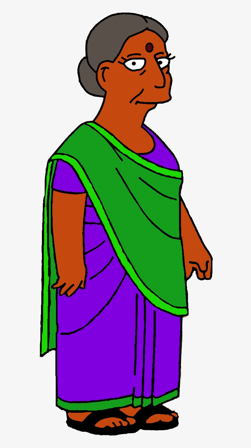 Apu's Mother - Apu Nahasapeemapetilon, transparent png #1171151