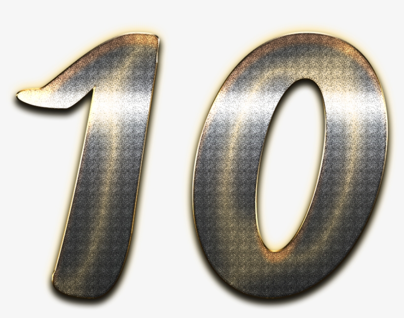 Number 10 Png, transparent png #1171172