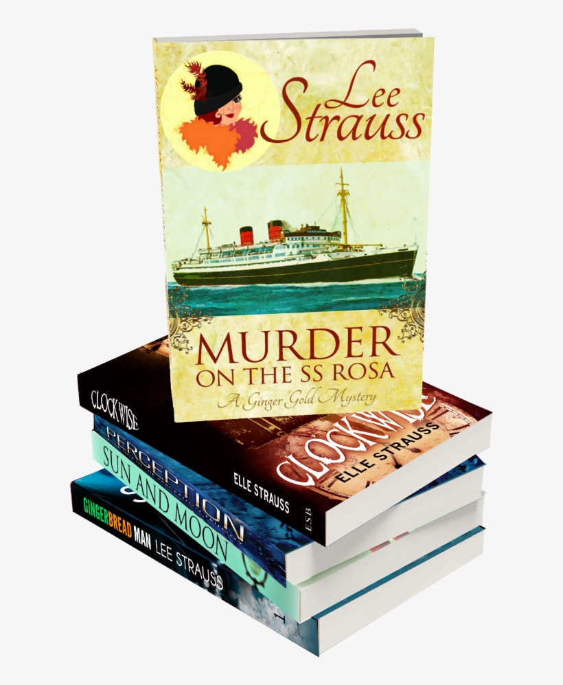 Book Stack - Murder On The Ss Rosa: A Cozy Historical Mystery [book], transparent png #1171376