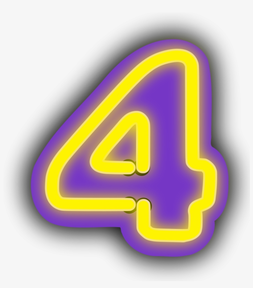 Number 10 Clipart - Number 4 Clipart, transparent png #1171420