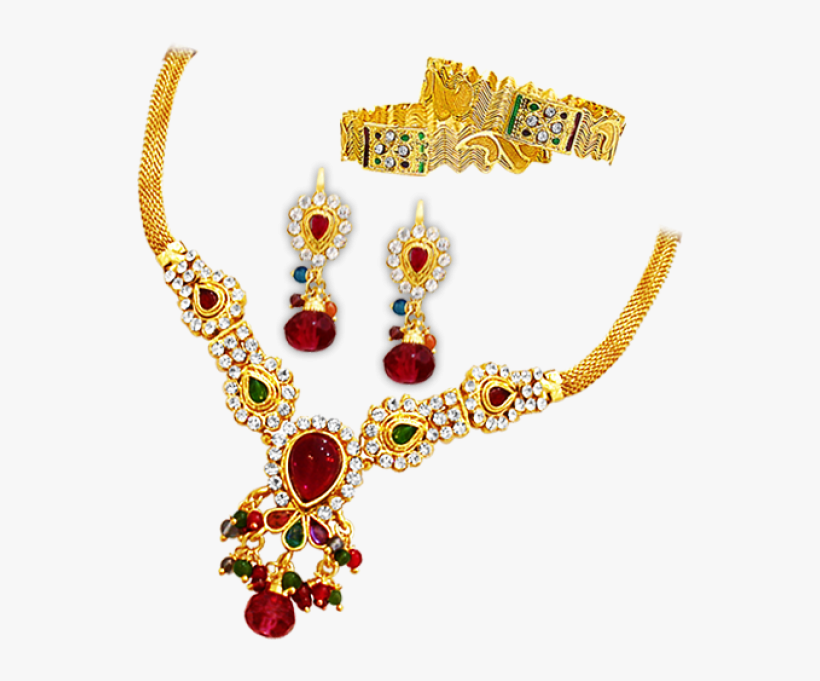 Jewellery - Indian Wedding Jewellery Png, transparent png #1171625