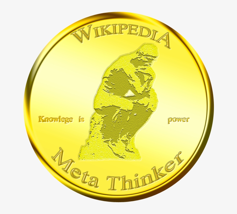 Medalian Thinker - Coin, transparent png #1171792