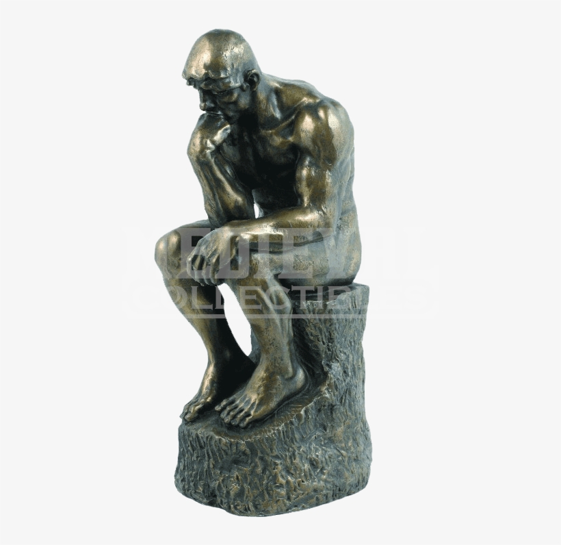 Bronze Thinker Statue - Pacific Giftware The Thinker Statue 8688, transparent png #1171819