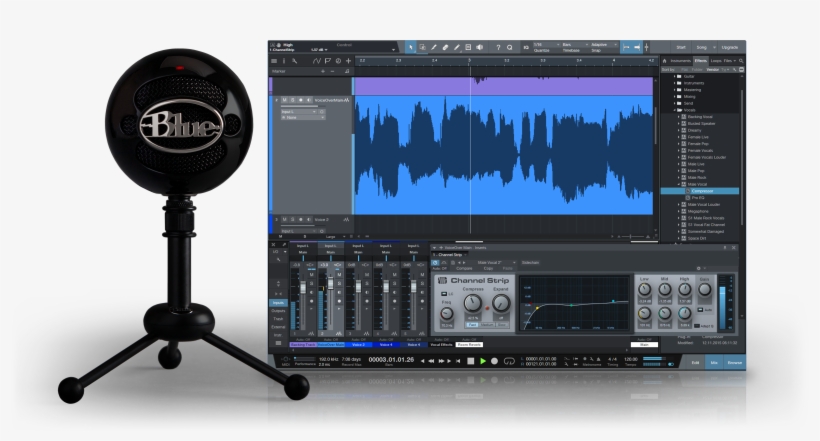 01 Blue Snowballstudio - Blue Microphones Snowball Studio, transparent png #1171946