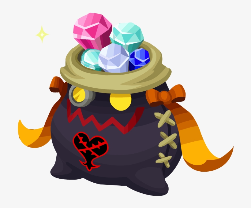 Bag O' Jewels Khx - Bag Of Jewels Clipart, transparent png #1171967