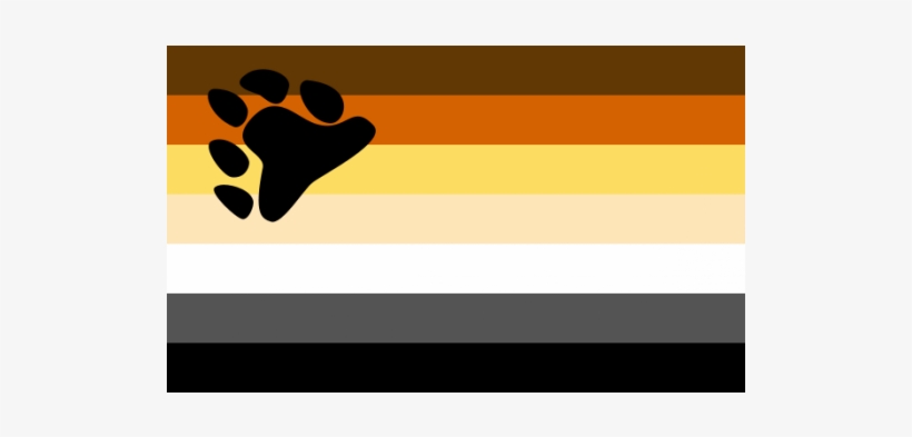 Bear Pride Flag, transparent png #1172477