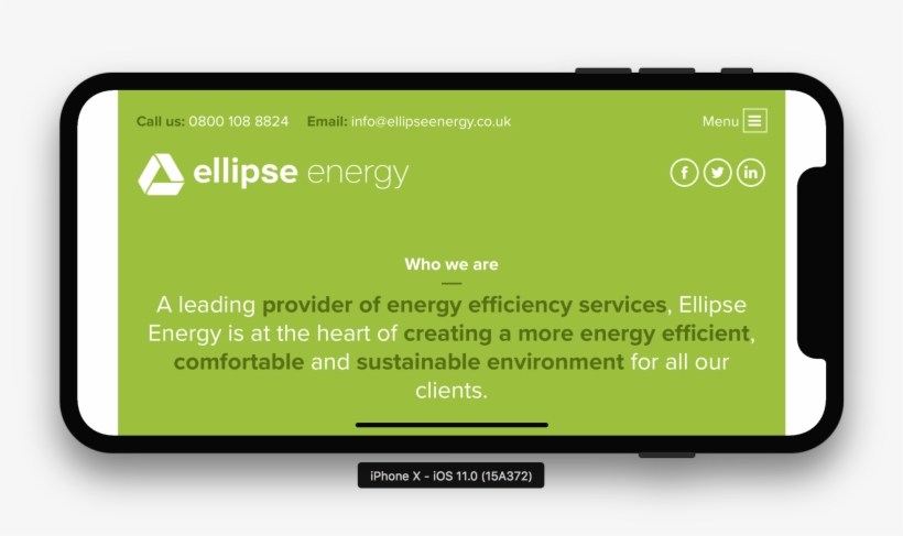 Letterboxing On Iphone X In Safari On Ios - Green Line Iphne X, transparent png #1172481