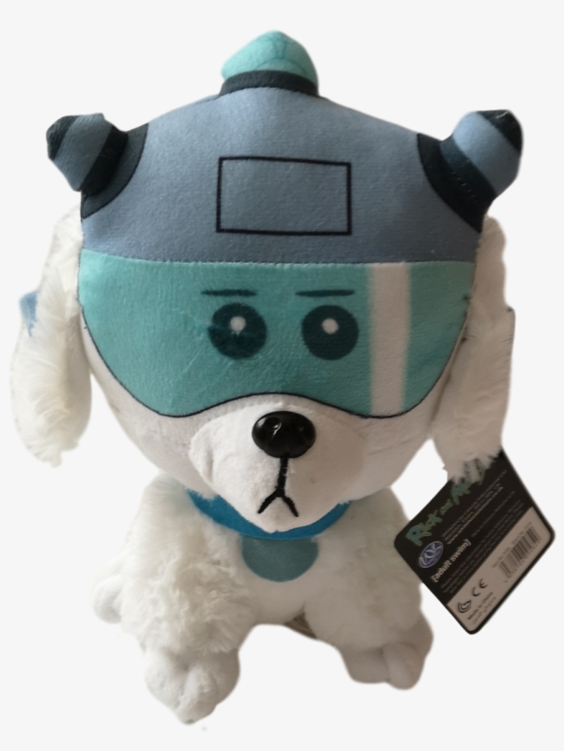 rick and morty snowball plush
