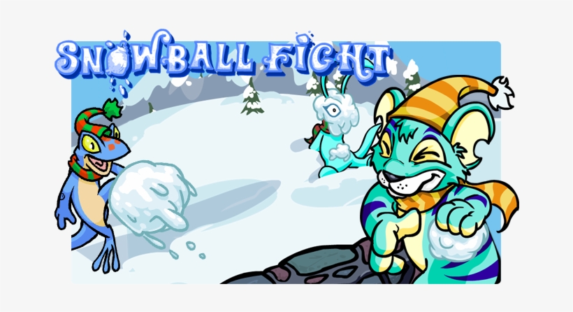 Snowball Fight - Snowball Fighting Game, transparent png #1172616