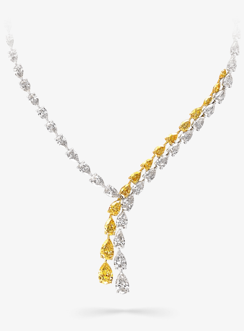 Graff Yellow Diamond High Jewellery A Yellow And White - Latest Diamond Jewellery Designs 2018, transparent png #1172720