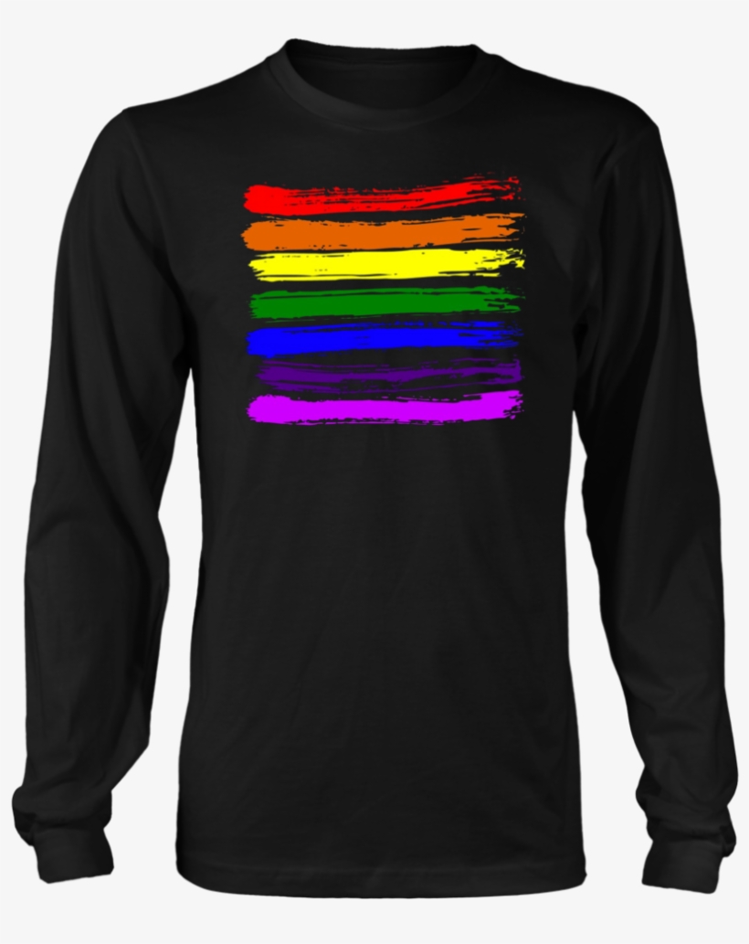 Lgbt Gay Pride Flag Shirt - Thankful Grateful Blessed Pe Teacher T-shirt Gift, transparent png #1172807