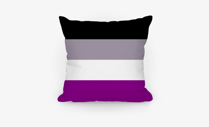 Asexual Pride Flag Pillow - Asexuality, transparent png #1172827