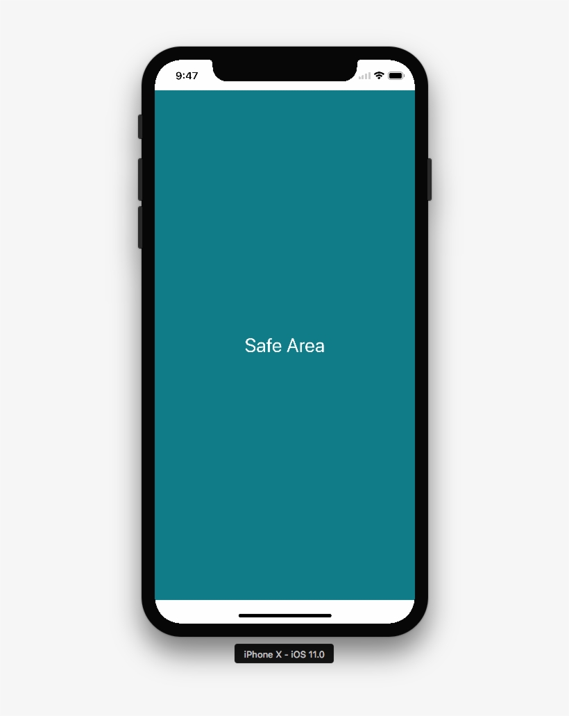 Iphone X Vertical Safe Area - Iphone X Safe Area Size, transparent png #1172853