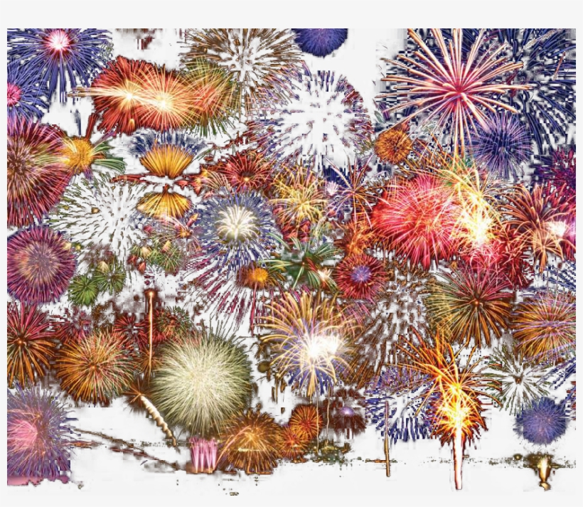 Firework Display Transparent Image - Transparent Fireworks, transparent png #1172878