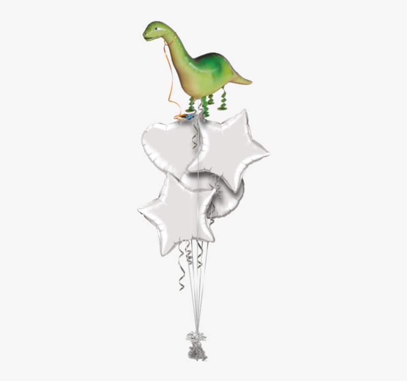 Brontosaurus Airwalker Pet Air Walkers Balloon - My Own Pet Balloons Supersaurus, transparent png #1173044
