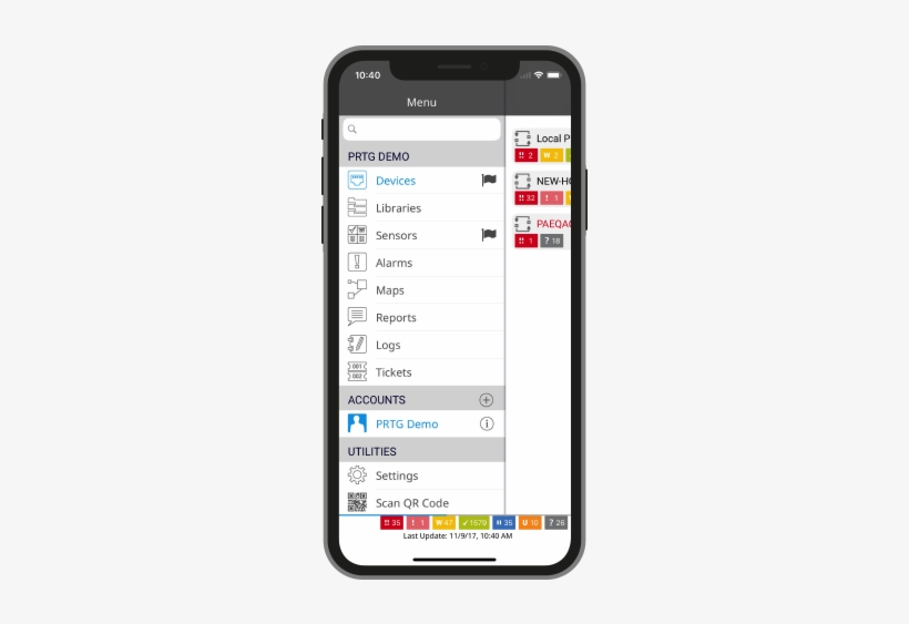 Prtg For Ios, Prtg For Ios - Iphone, transparent png #1173440