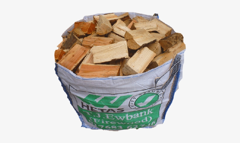 Dumpy Bag Of Biomass Softwood Logs - Archive, transparent png #1173442
