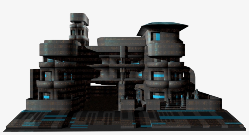Transparent Building Sci Fi - Playset, transparent png #1173607