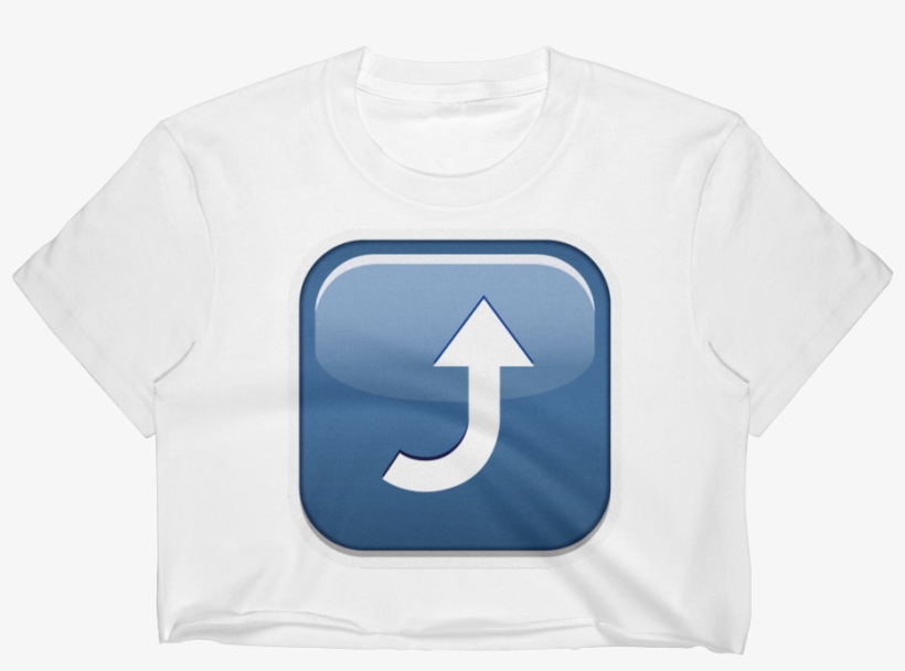 Emoji Crop Top T-shirt - Number, transparent png #1173612