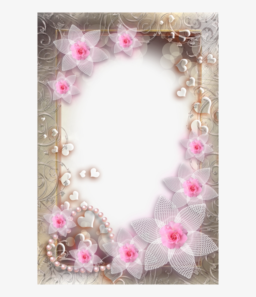 Romantic Valentine Frame My S - Auguri Di Buon Compleanno Fiorella, transparent png #1173890