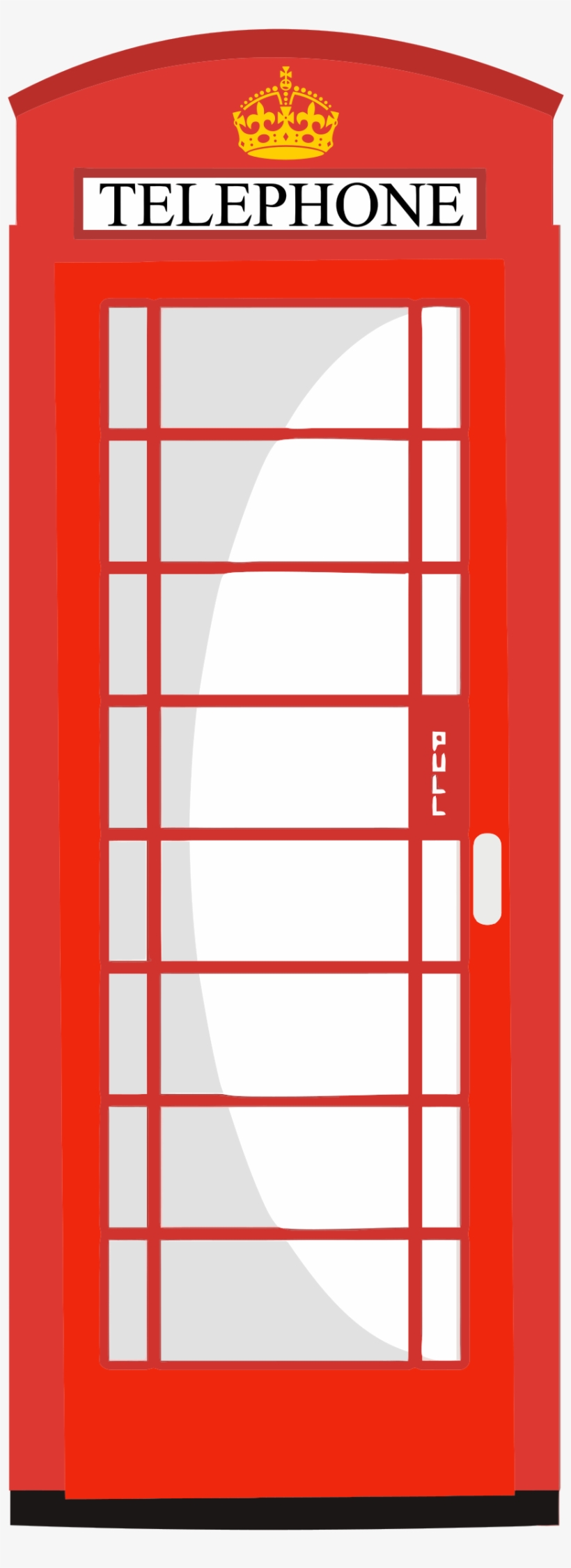 This Free Icons Png Design Of Red Telephone Box, transparent png #1174612